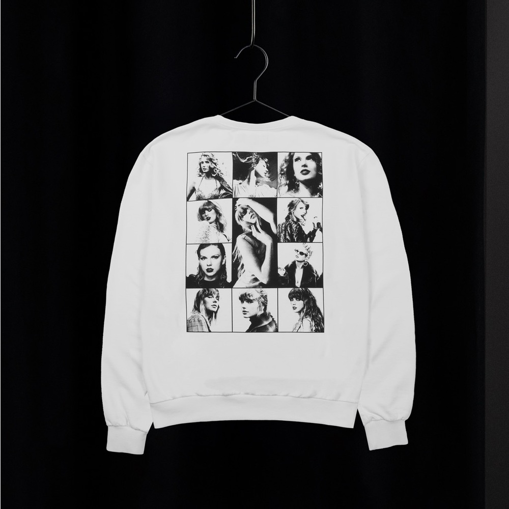 🖤 TAYLOR SWIFT | THE ERAS TOUR WHITE CREWNECK 🖤
